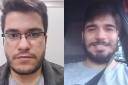 Imagem ilustrativa de dois homens lado a lado, um deles vestindo terno azul e outro camisa branca, representando candidatos com autismo.