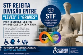 Banner sobre a divisão de defciências